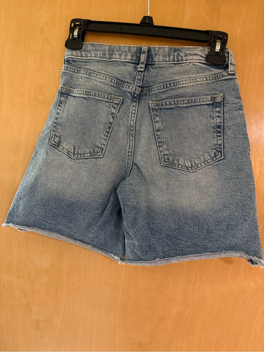 GAP Light Wash 90s loose Bermuda shorts